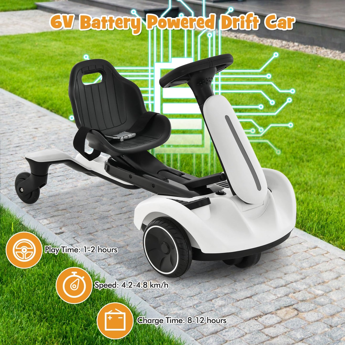 🏎️ Rev Up the Holiday Fun! 2-Hour Electric Go-Kart Session - Perfect for Kids!
